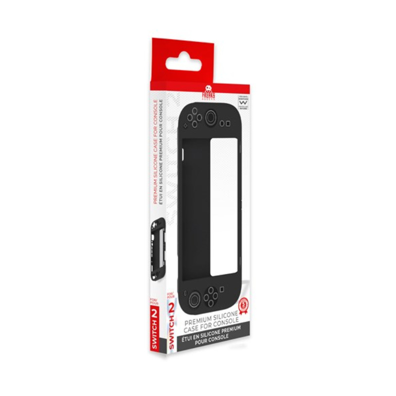 FREAKS AND GEEKS Silicone case for Switch 2 console (Black)